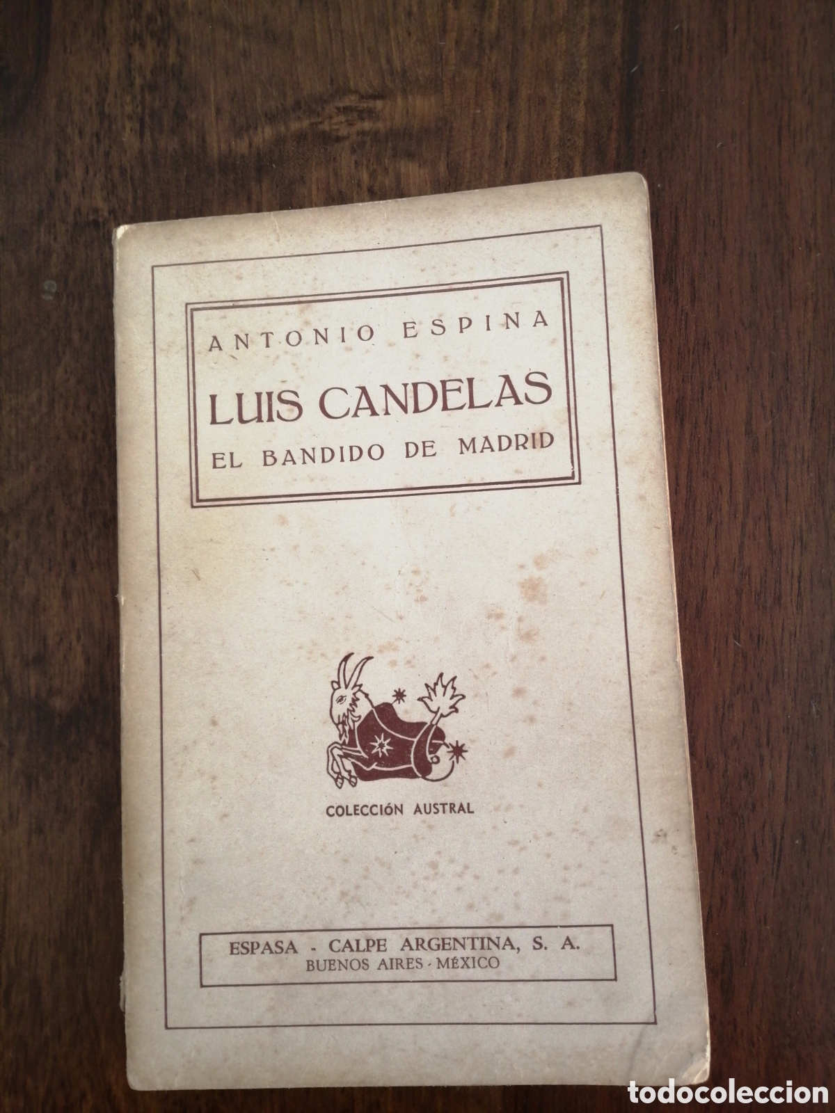 Libros de segunda mano: El Bandido de Madrid Lu&iacute;s Candelas - Foto 1