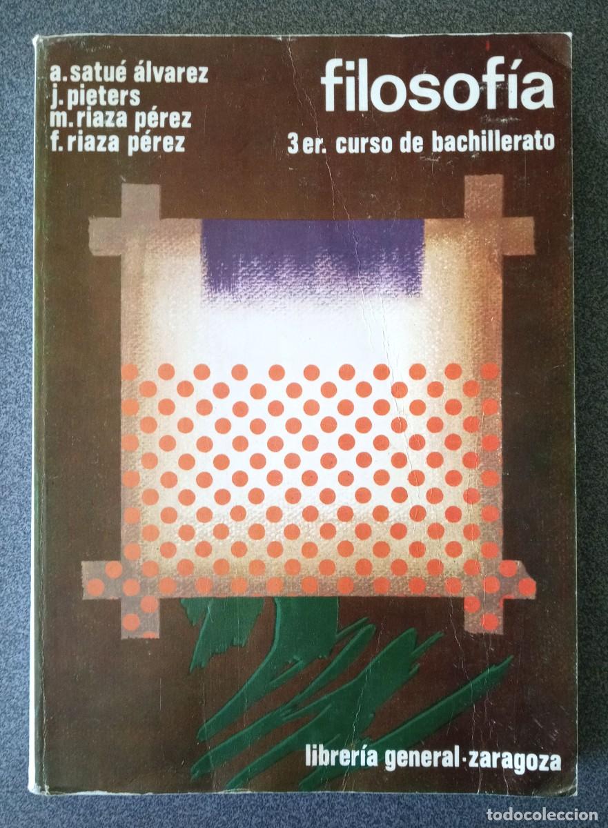 Libros de segunda mano: Filosof&iacute;a 3&ordm; Bachillerato - Foto 1
