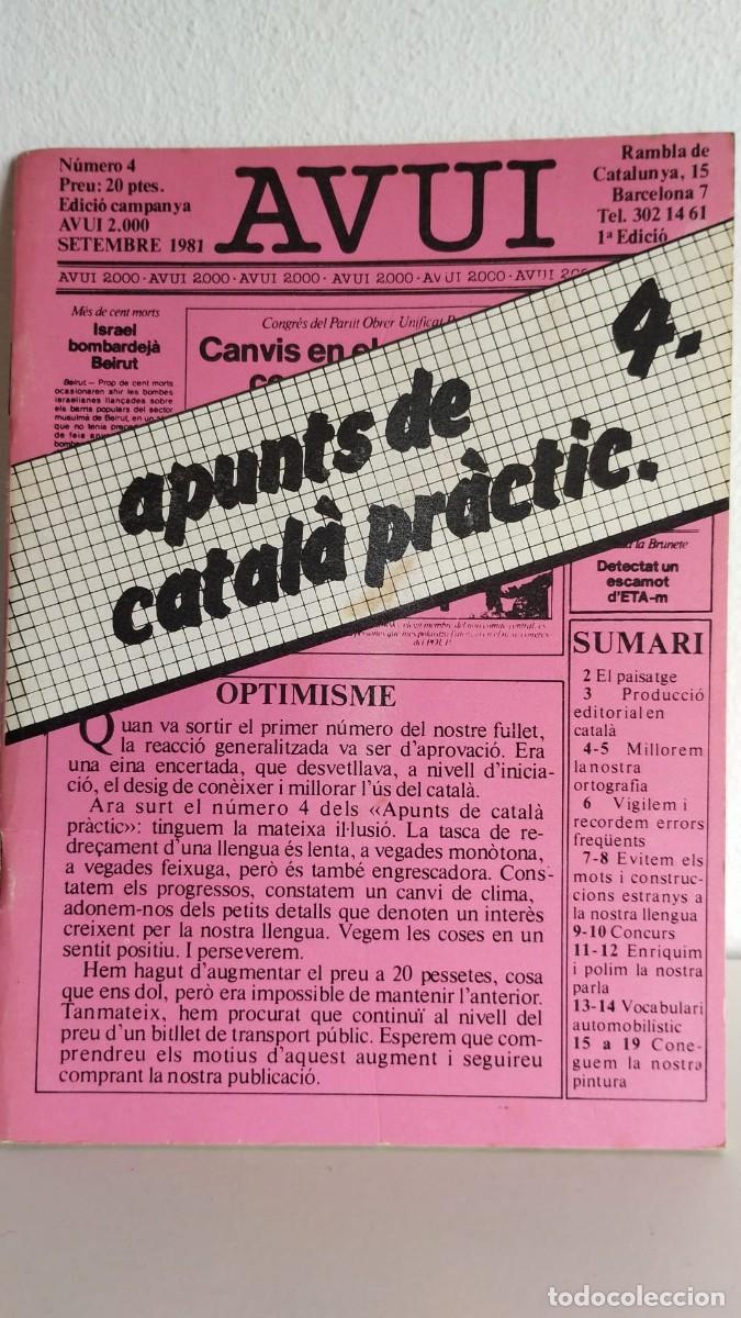 Libros de segunda mano: apunts de catal&agrave; pr&agrave;ctic - Foto 1