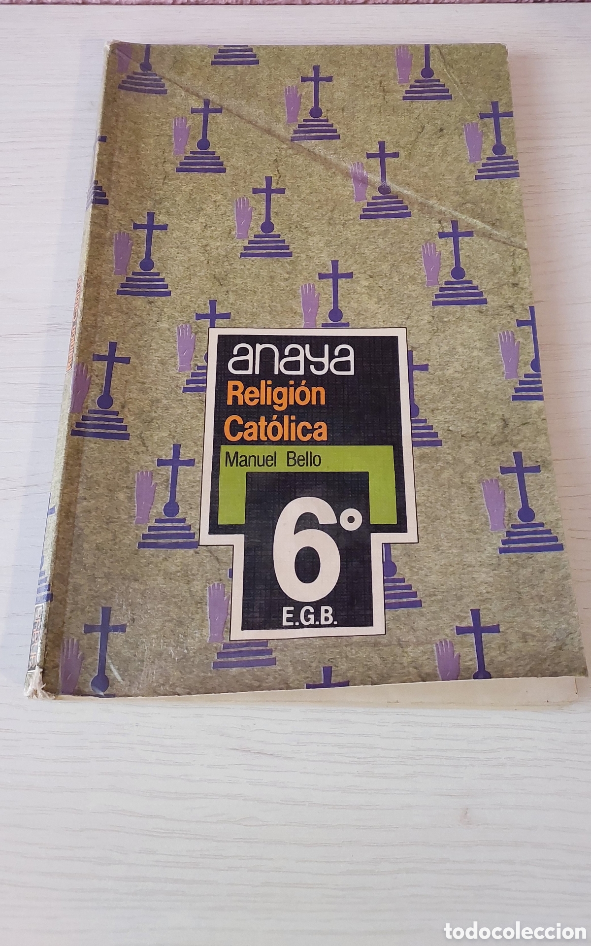 Libros de segunda mano: Libro religi&oacute;n 6&deg; EGB - Foto 1