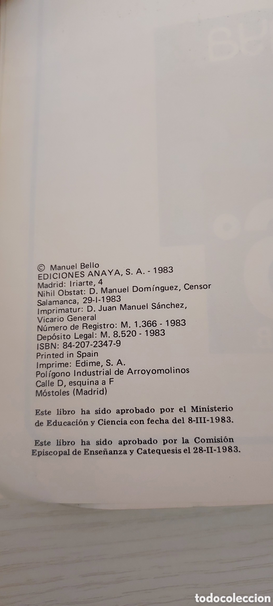 Libros de segunda mano: Libro religi&oacute;n 6&deg; EGB - Foto 2