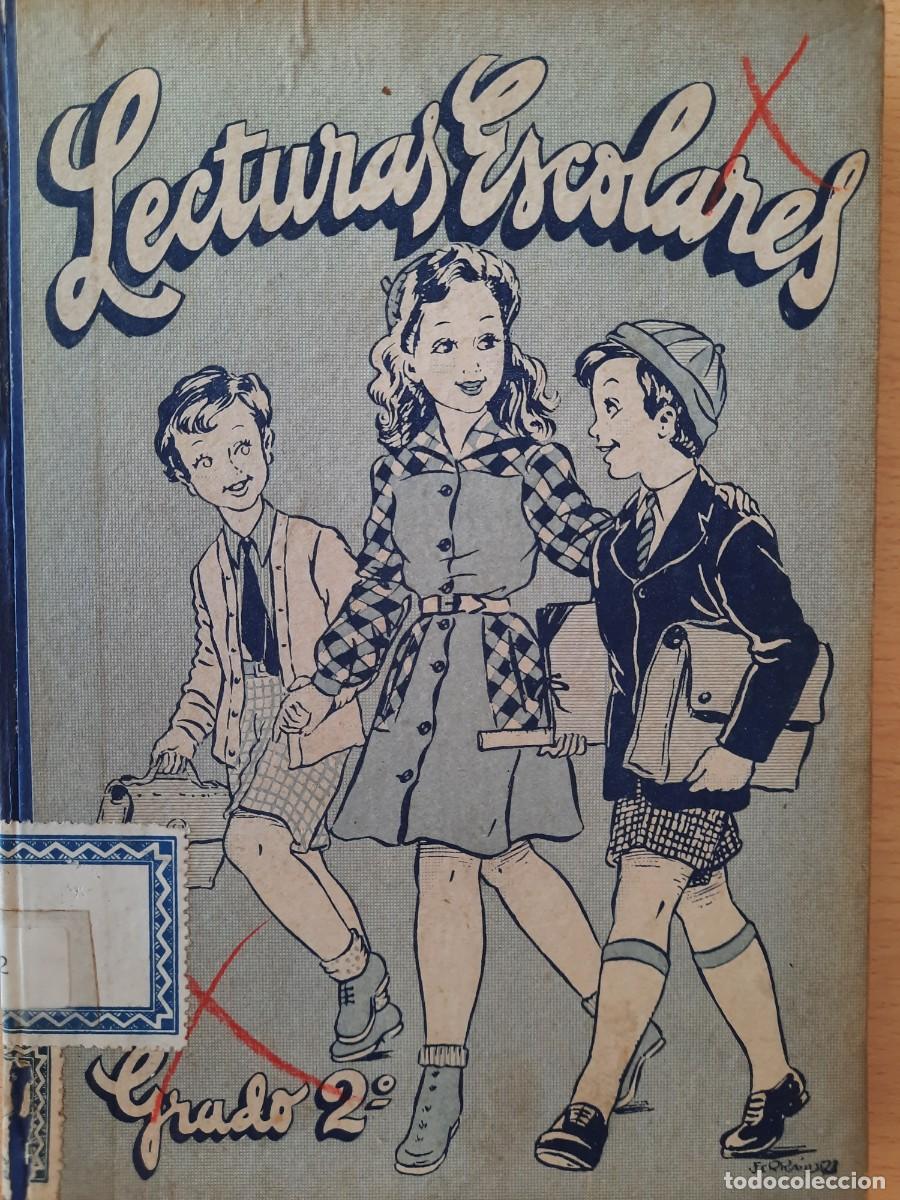 Libros de segunda mano: LIBRO. Lecturas escolares. Spica. Grado 2. 1945 - Foto 1