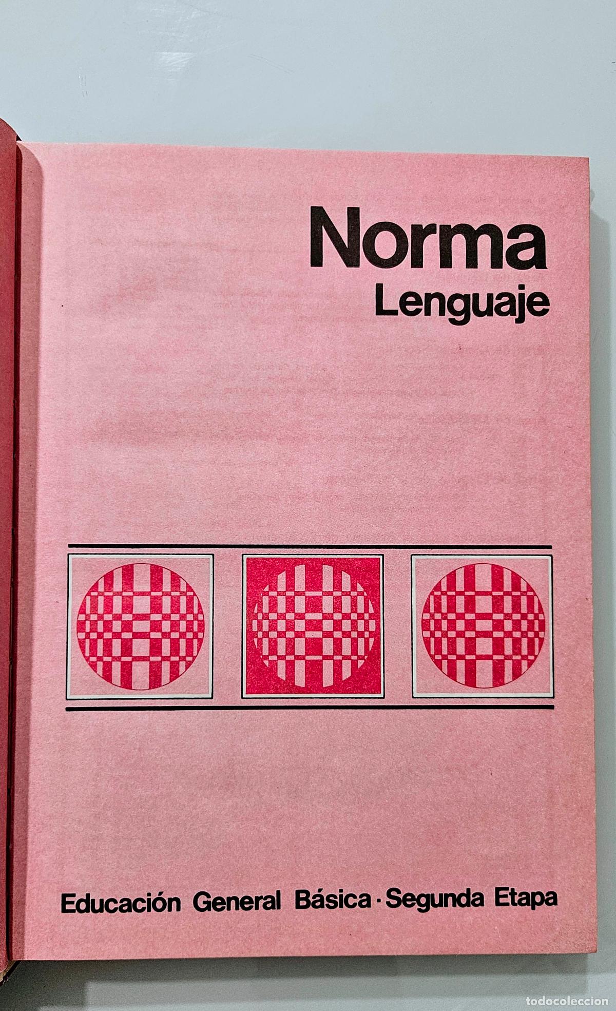 Libros de segunda mano: Norma. Lenguaje 6 | Libro de consulta E.G.B. | Ediciones Santillana, 1972 - Foto 5