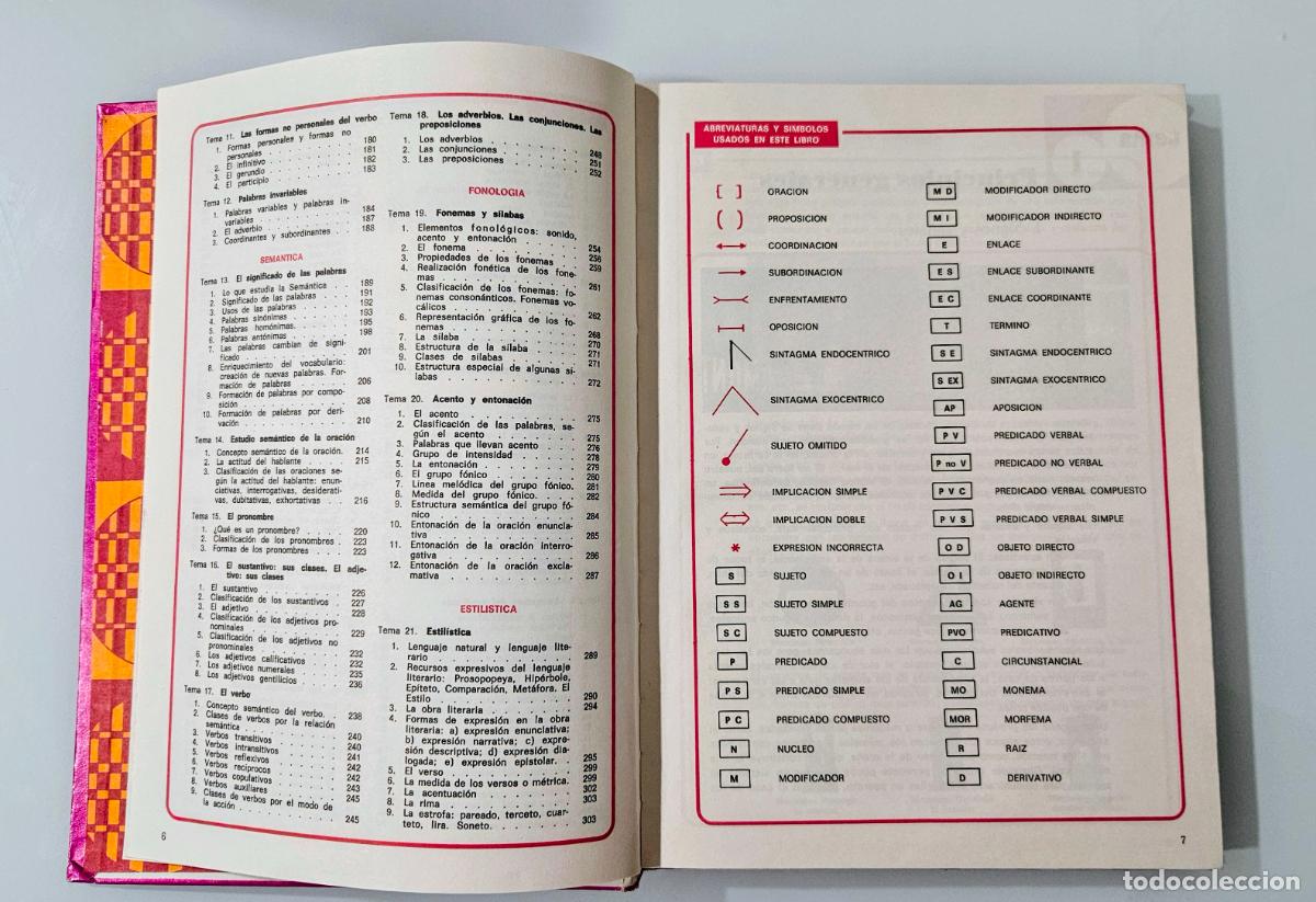 Libros de segunda mano: Norma. Lenguaje 6 | Libro de consulta E.G.B. | Ediciones Santillana, 1972 - Foto 6