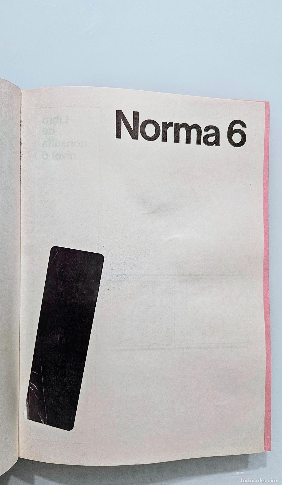 Libros de segunda mano: Norma. Lenguaje 6 | Libro de consulta E.G.B. | Ediciones Santillana, 1972 - Foto 4