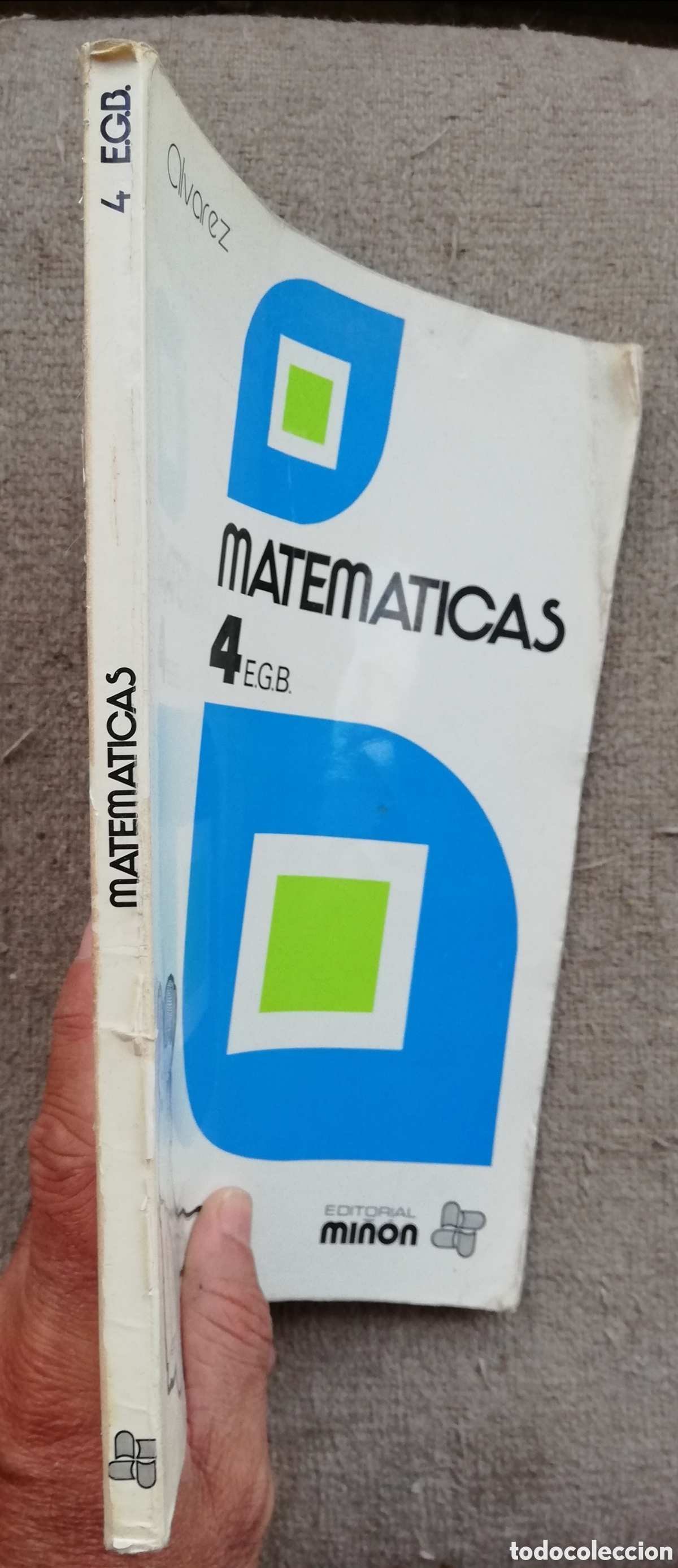 Libros de segunda mano: Matem&aacute;ticas &Aacute;lvarez 4 4&ordm; E.G.B EGB. Editorial Mi&ntilde;&oacute;n - Foto 2
