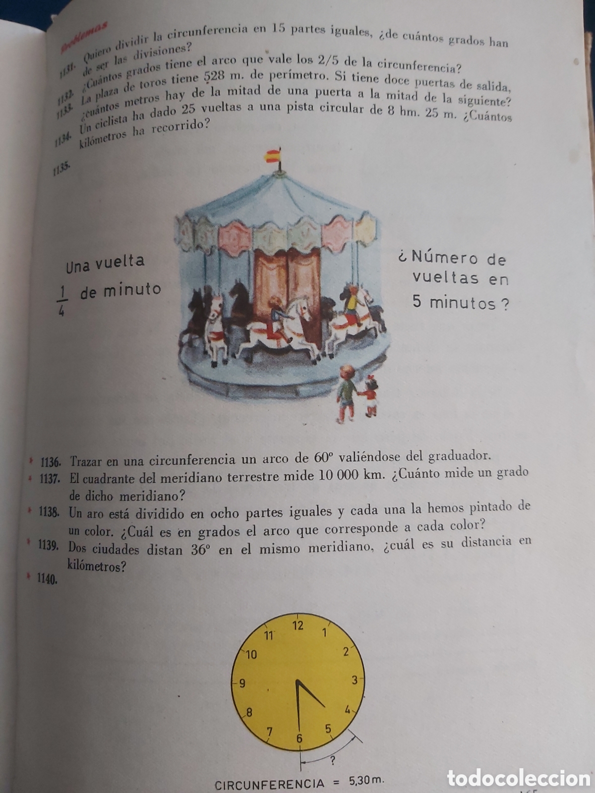Libros de segunda mano: MATEM&Aacute;TICAS GRADO ELEMENTAL 2 EDICIONES BRU&Ntilde;O 1962 - Foto 6