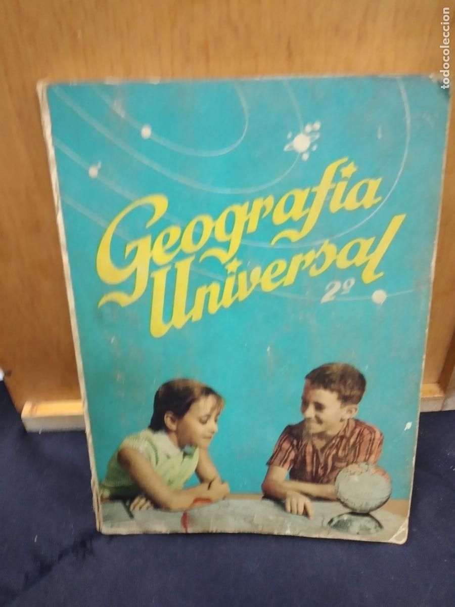 Libros de segunda mano: GEOGRAFIA UNIVERSAL 2&ordm; GRADO. EDICIONES S. M. MADRID, 1963 - Foto 1