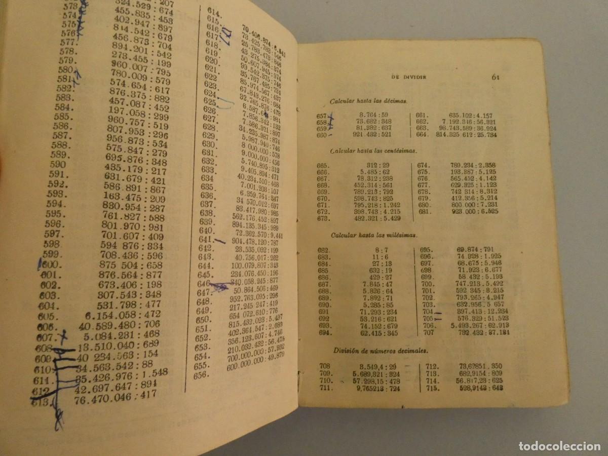 Libros de segunda mano: LIBRO ANTIGUO DE ESTUDIO ARITMETICA SEGUNDO GRADO EDICIONES BRU&Ntilde;O 1958 - Foto 5
