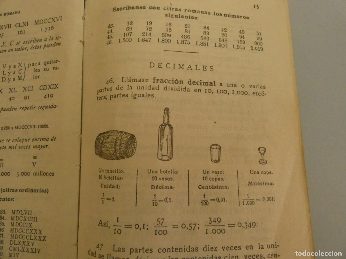 Libros de segunda mano: LIBRO ANTIGUO DE ESTUDIO ARITMETICA SEGUNDO GRADO EDICIONES BRU&Ntilde;O 1958 - Foto 6