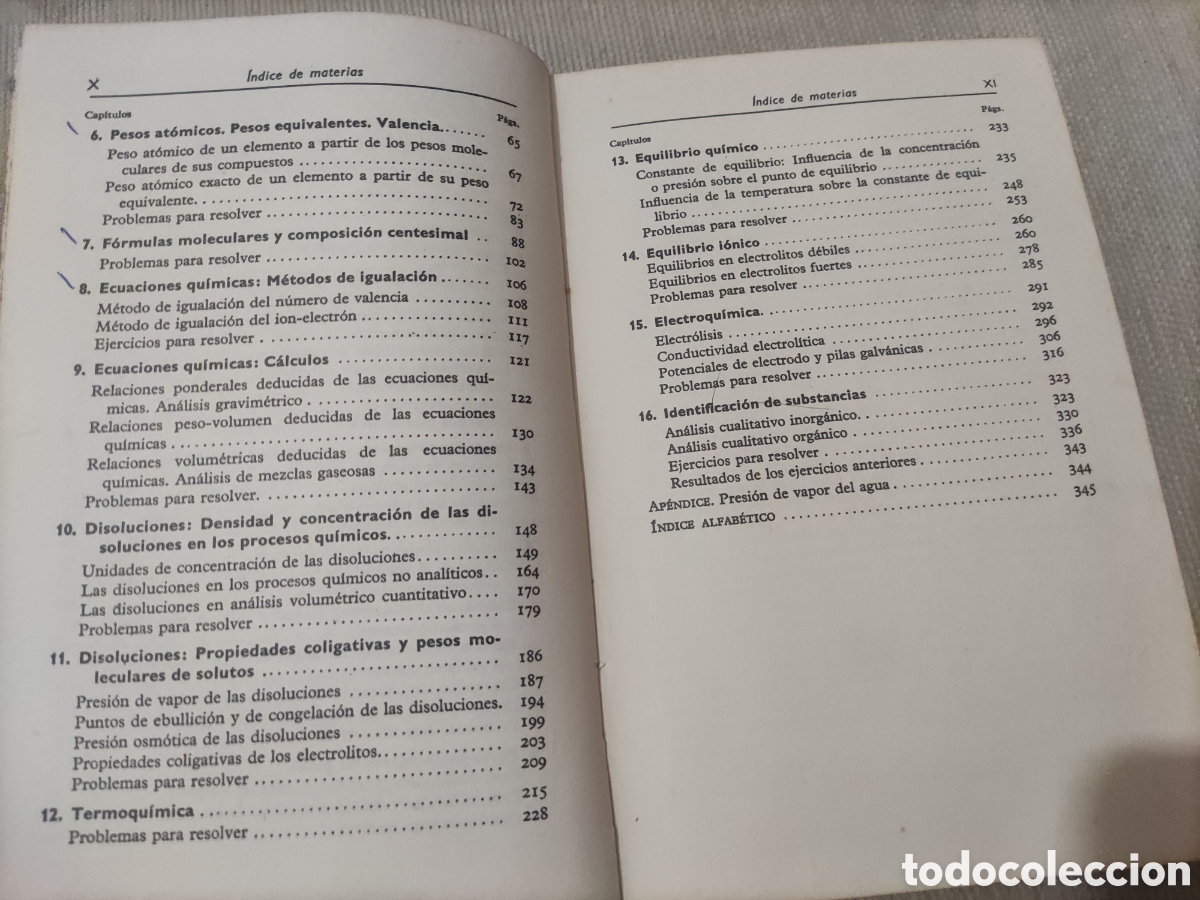 Libros de segunda mano: Problemas de Qu&iacute;mica General. - Foto 5