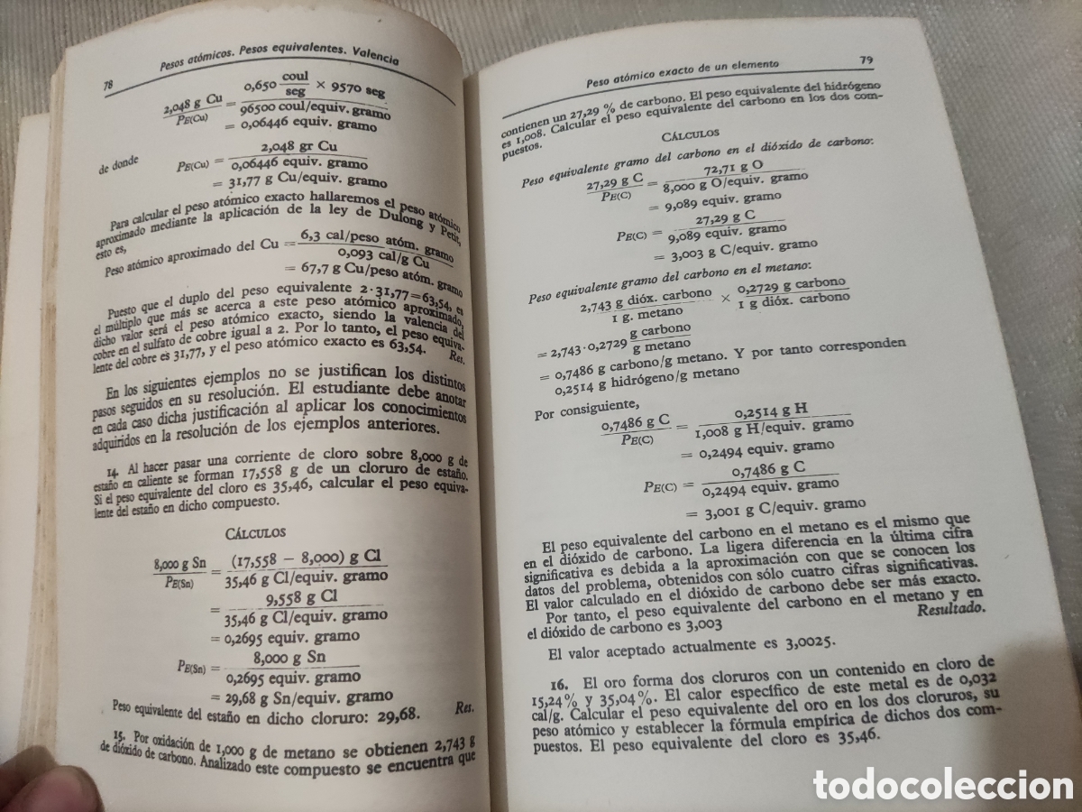 Libros de segunda mano: Problemas de Qu&iacute;mica General. - Foto 6