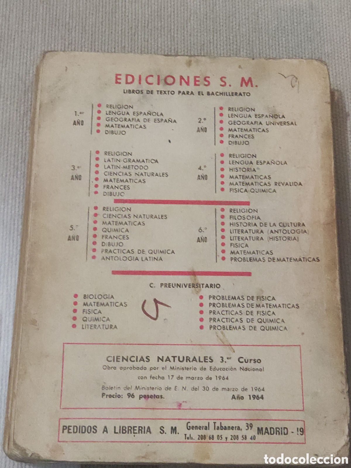 Libros de segunda mano: Ciencias Naturales... 3&deg;.. - Foto 3