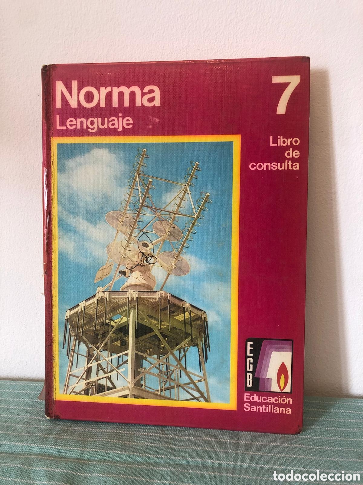 Libros de segunda mano: NORMA 7 LENGUAJE - EGB EDUCACION SANTILLANA 1973 - Foto 1