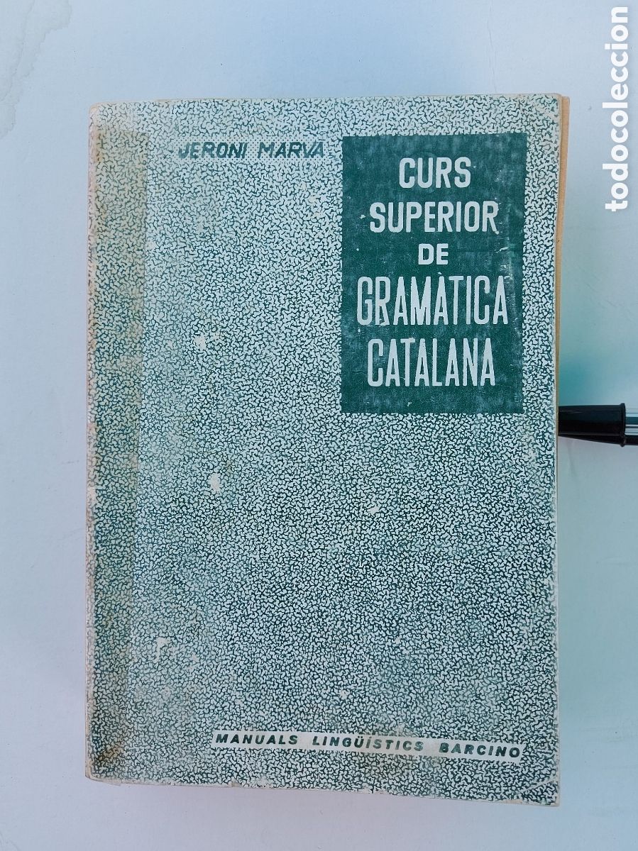 Libros de segunda mano: CURS SUPERIOR DE GRAMATICA CATALANA any 1968 - Foto 1
