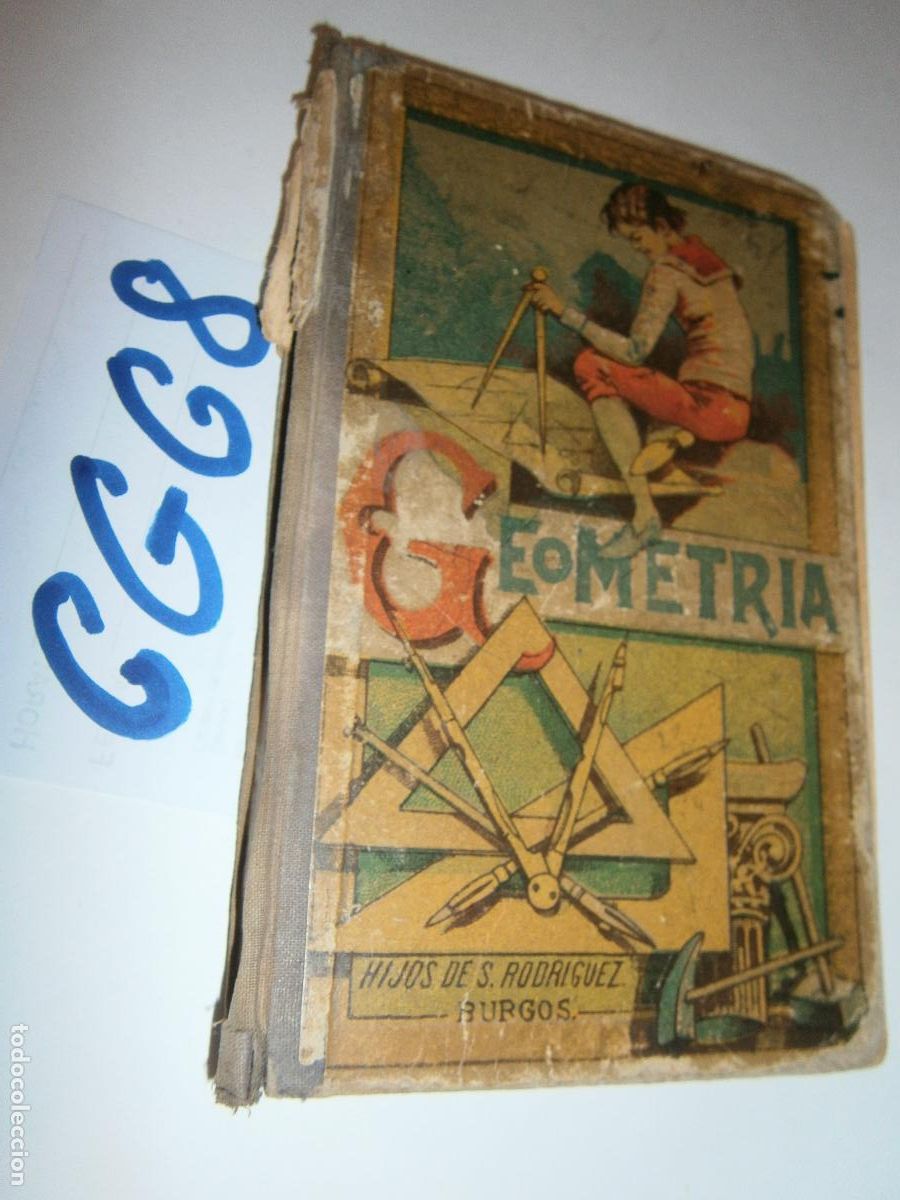 Libros de segunda mano: ANTIGUO LIBRO DE TEXTO - GEOMETRIA - Foto 1