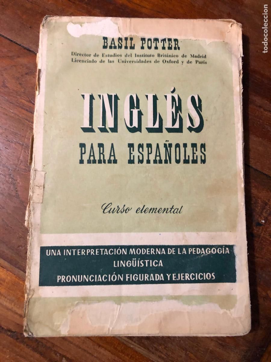 Libros de segunda mano: INGLES PARA ESPA&Ntilde;OLES, BASIL POTTER - Foto 1