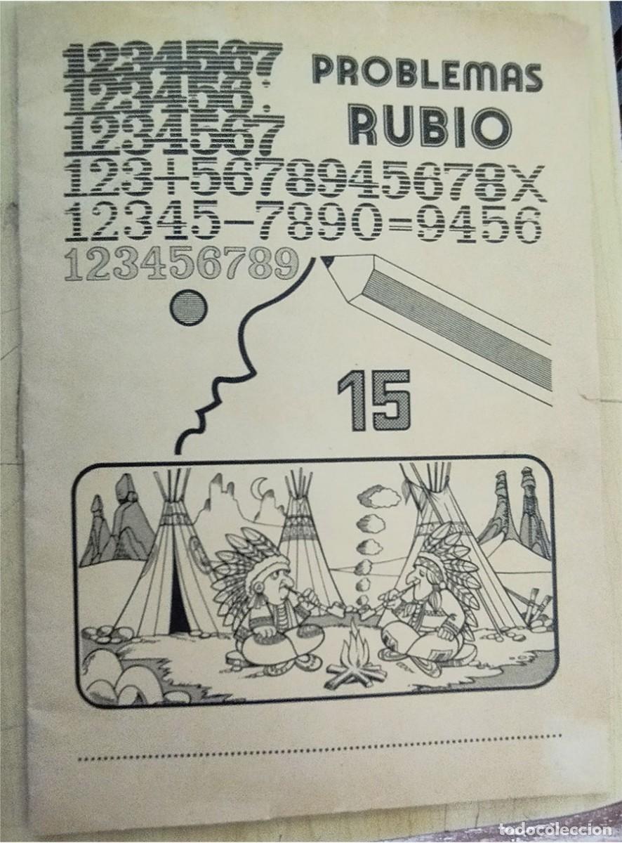 Libros de segunda mano: CUADERNO DE PROBLEMAS RUBIO N.&ordm; 15 SIN USAR - Foto 1