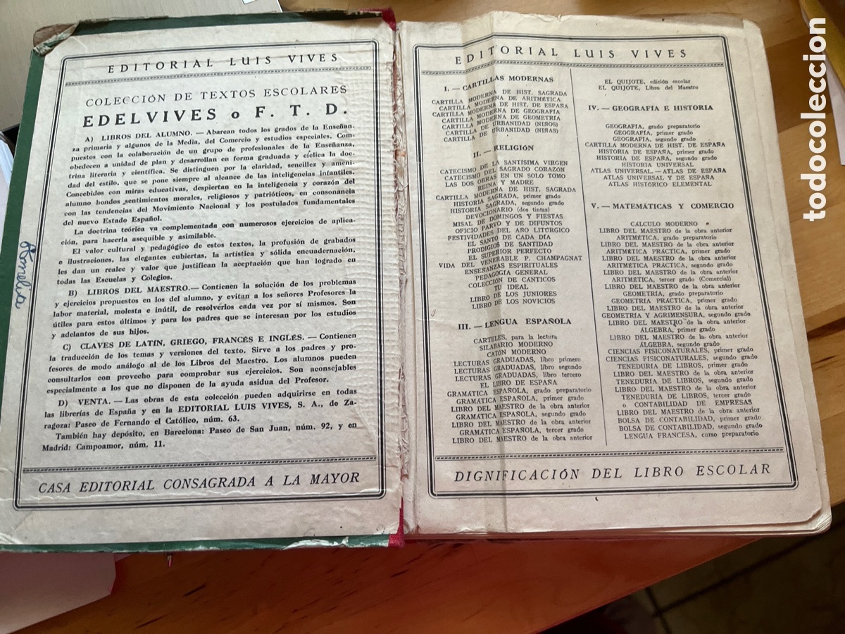Libros de segunda mano: Lecturas Graduadas a&ntilde;o 1952 - Foto 2