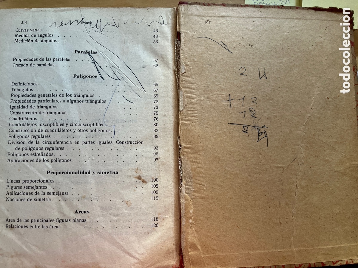 Libros de segunda mano: Geometr&iacute;a segundo grado - Foto 3