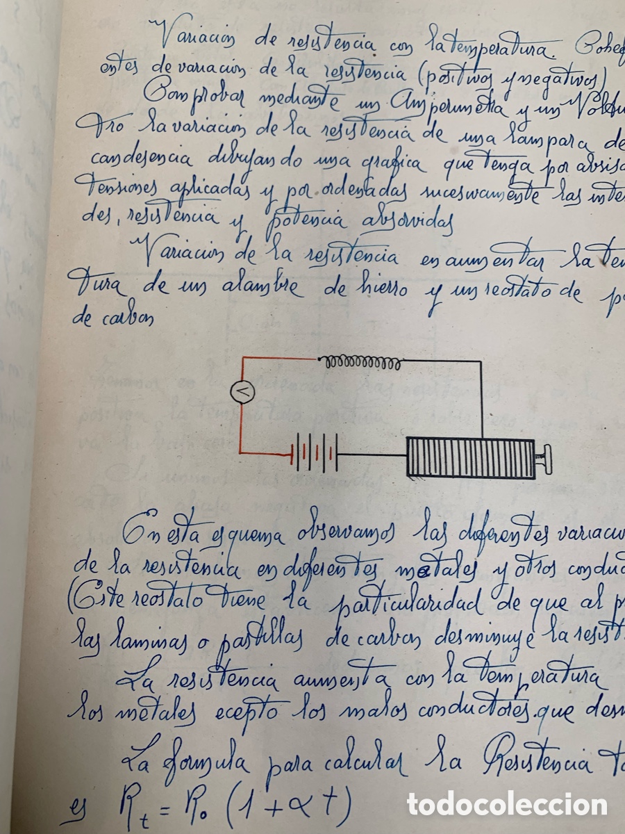 Libros de segunda mano: 01_ Apuntes electrotecnia 1941 - Foto 3