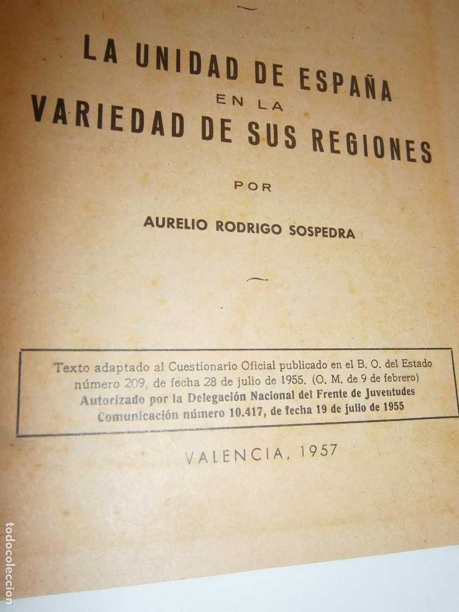 Libros de segunda mano: ANTIGUO LIBRO DE TEXTO - FORMACION DEL ESPIRITU NACIONAL - Foto 2