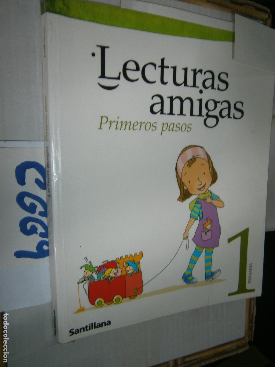 Libros de segunda mano: ANTIGUO LIBRO DE TEXTO - LECTURAS AMIGAS (PRIMEROS PASOS) - Foto 1