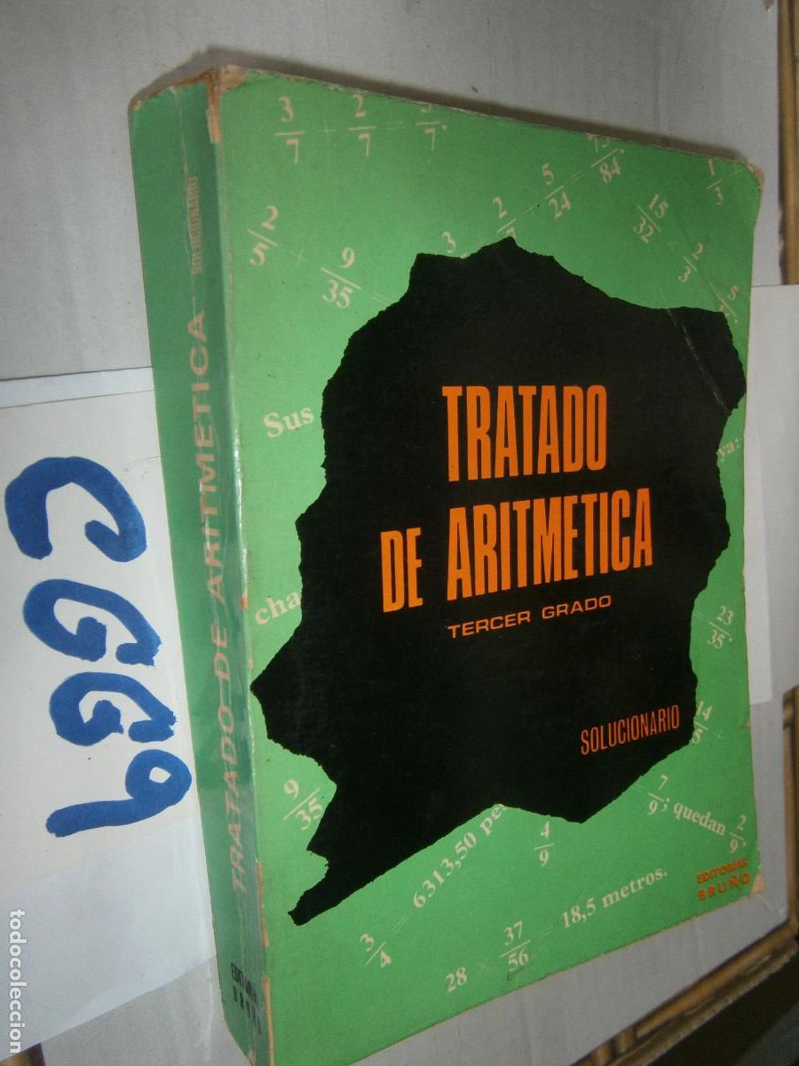 Libros de segunda mano: ANTIGUO LIBRO DE TEXTO - TRATADO DE ARITMETICA - Foto 1
