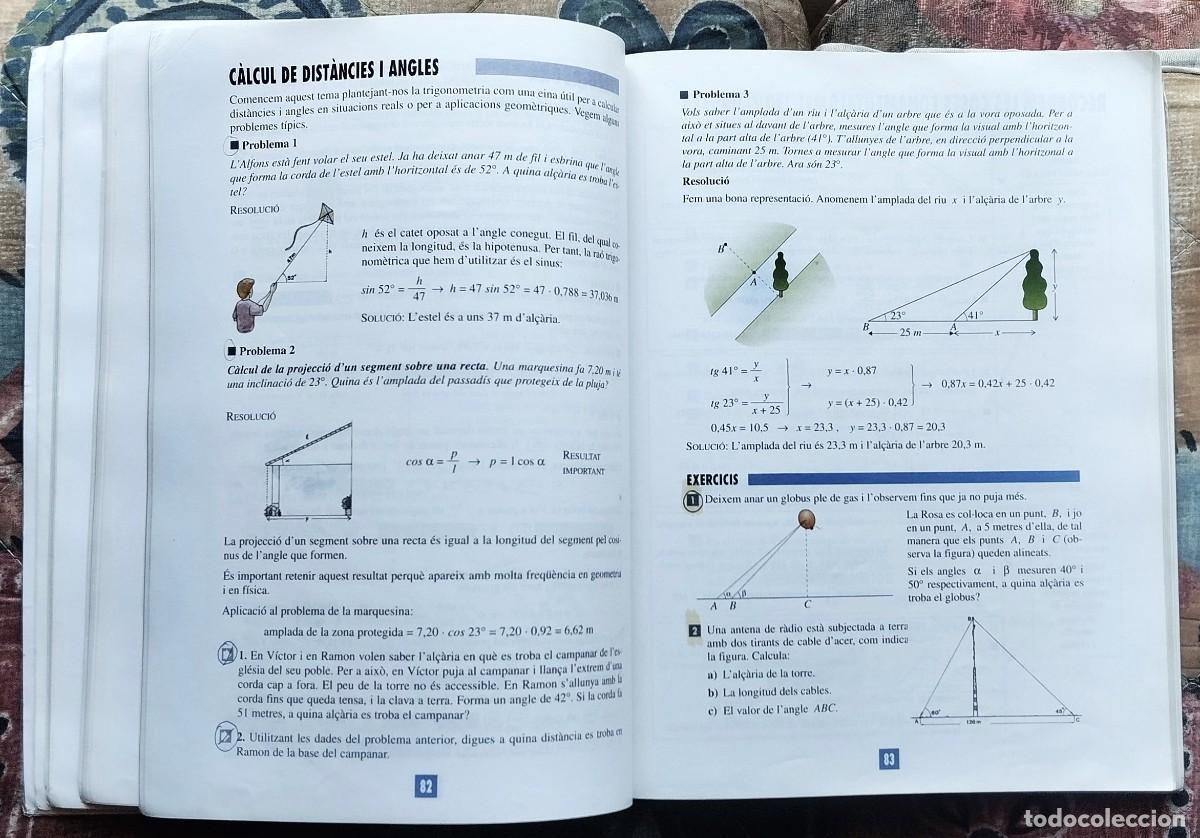 Libros de segunda mano: LIBRO DE BACHILLERATO DE MATEMATICAS. LIBRO EN LENGUA CATALANA - Foto 9