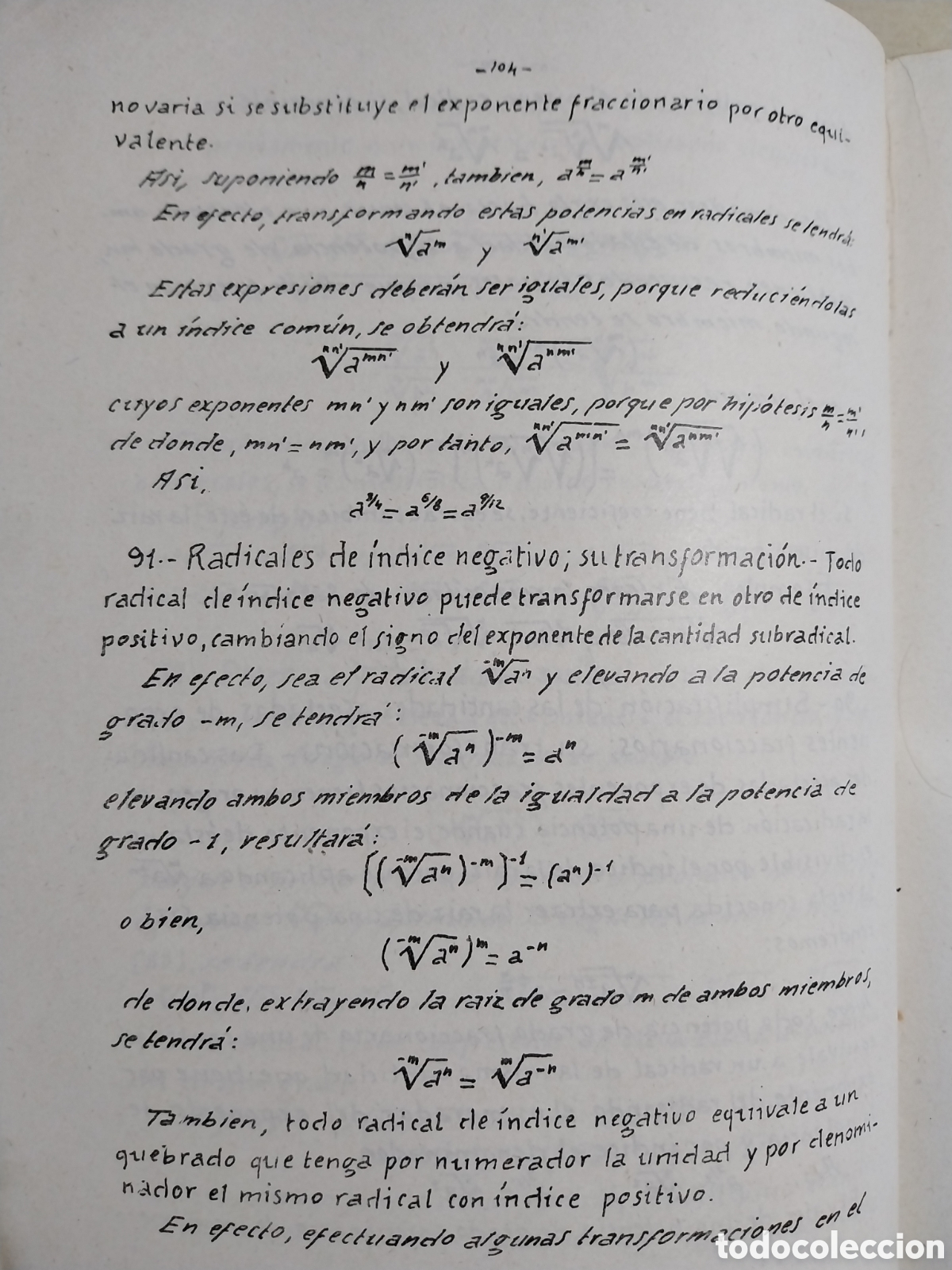 Libros de segunda mano: Jos&eacute; Busquets: Elementos de &aacute;lgebra. Librer&iacute;a Bosch, BCN, 1940 - Foto 2