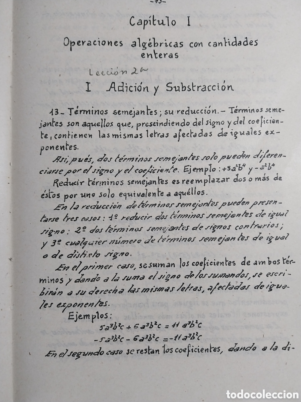 Libros de segunda mano: Jos&eacute; Busquets: Elementos de &aacute;lgebra. Librer&iacute;a Bosch, BCN, 1940 - Foto 3