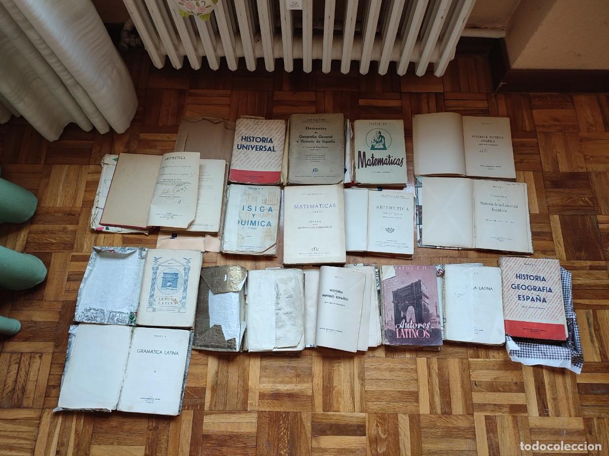 Libros de segunda mano: Lote 16 Libros escolares a&ntilde;os 40. Bachillerato. Estado, ver fotos o preguntar. Sueltos, preguntar.