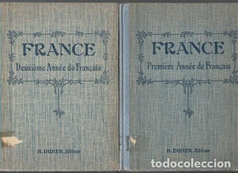 Libros de segunda mano: CAMERLYNCK: FRANCE. 1 et 2 Ann&eacute;e de Fran&ccedil;ais. M&eacute;thode directe de fran&ccedil;ais avec notation phon&eacute;tique