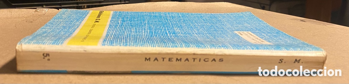 Libros de segunda mano: MATEM&Aacute;TICAS 5&ordm; CURSO. EDICIONES S.M. 1967. - Foto 8