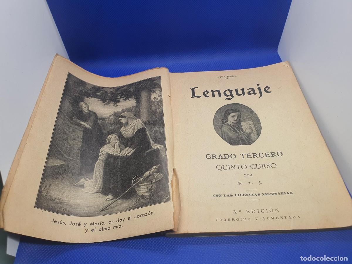 Libros de segunda mano: LENGUAJE - SINTAXIS. Grado Tercero - Quinto curso. - Foto 2