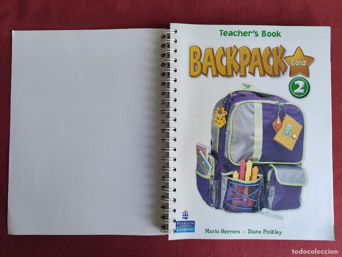 Libros de segunda mano: BACKPACK GOLD - N&ordm; 2 - TEACHERS BOOK - EN INGLES. - Foto 2