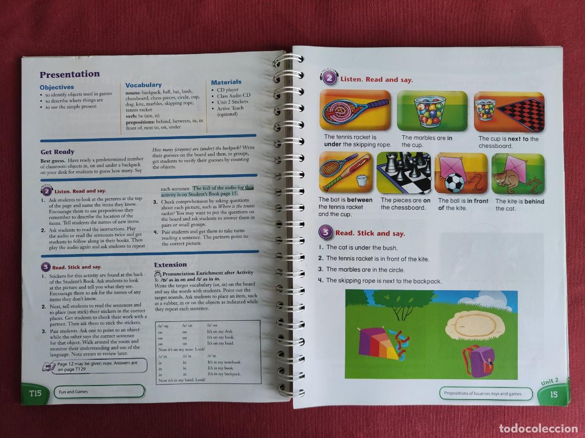 Libros de segunda mano: BACKPACK GOLD - N&ordm; 2 - TEACHERS BOOK - EN INGLES. - Foto 3