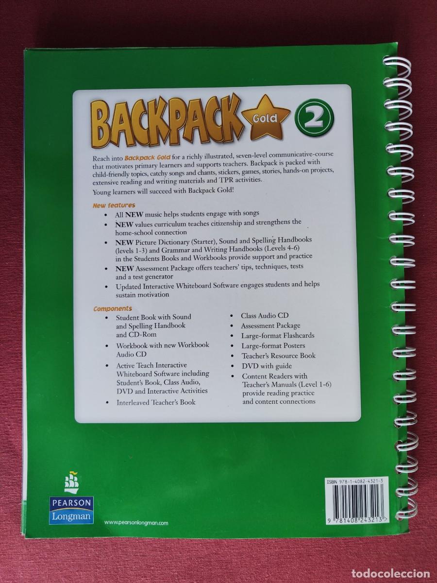 Libros de segunda mano: BACKPACK GOLD - N&ordm; 2 - TEACHERS BOOK - EN INGLES. - Foto 7