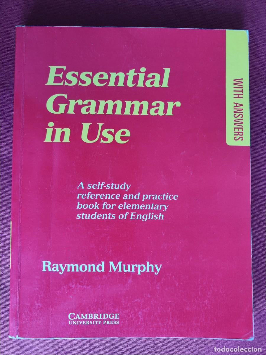 Libros de segunda mano: ESSENTIAL GRAMMAR IN USE - RAYMOND MURPHY - CAMBRIDGE UNIVERSITY - EN INGLES. - Foto 1