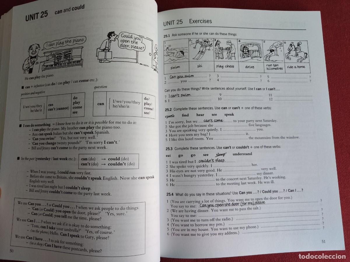 Libros de segunda mano: ESSENTIAL GRAMMAR IN USE - RAYMOND MURPHY - CAMBRIDGE UNIVERSITY - EN INGLES. - Foto 3