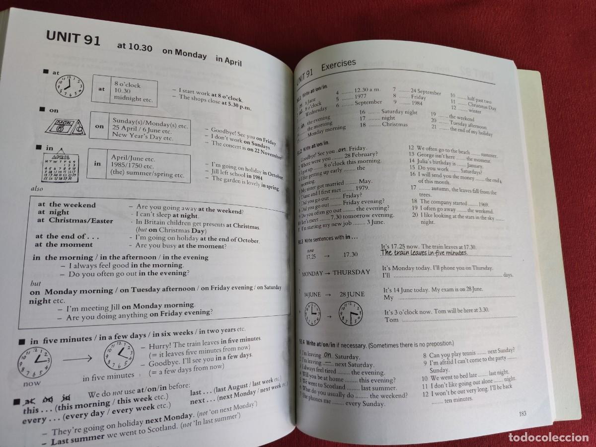 Libros de segunda mano: ESSENTIAL GRAMMAR IN USE - RAYMOND MURPHY - CAMBRIDGE UNIVERSITY - EN INGLES. - Foto 5