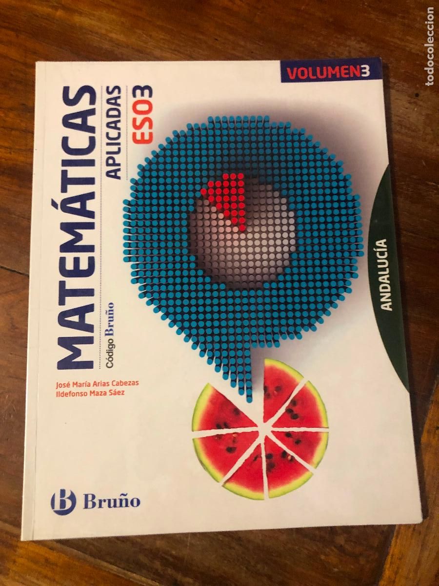 Libros de segunda mano: Bru&ntilde;o Matem&aacute;ticas Aplicadas 3 eso - Foto 1
