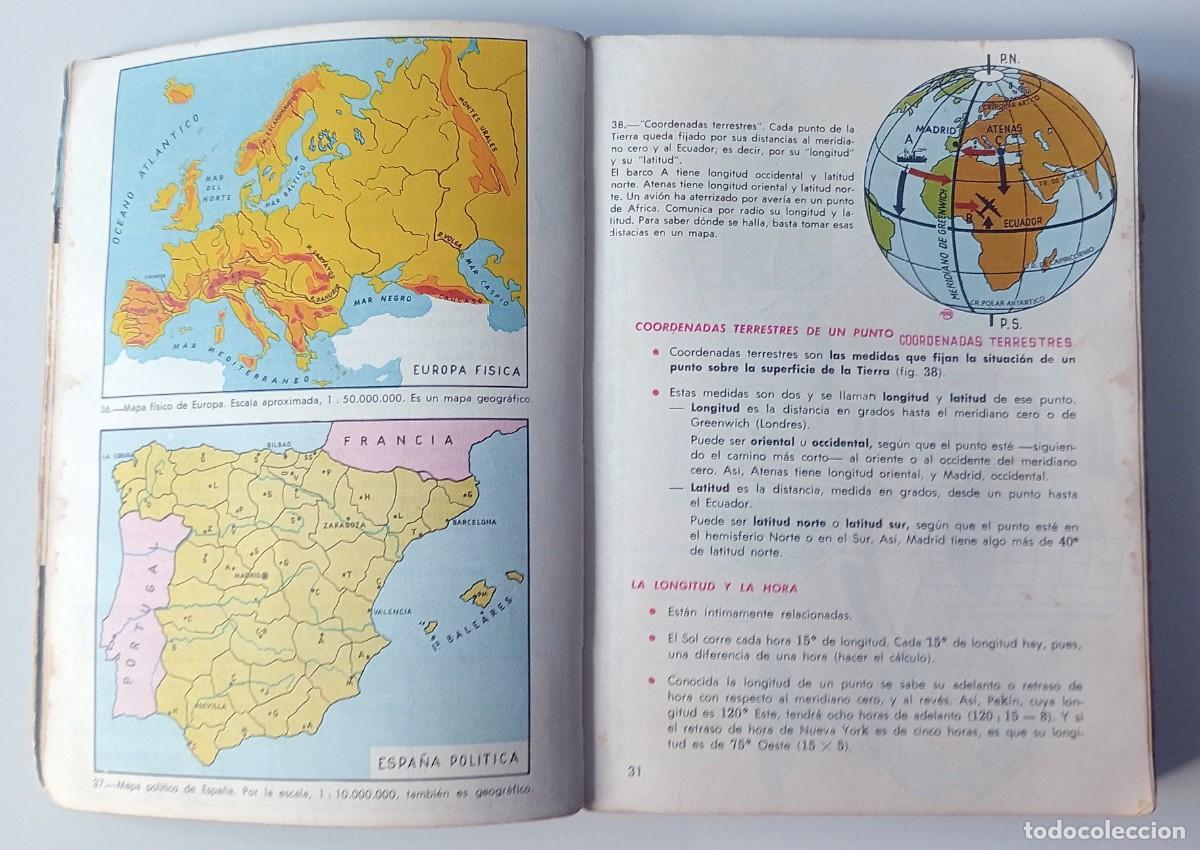 Libros de segunda mano: LIBRO DE TEXTO GEOGRAF&Iacute;A UNIVERSAL, A&Ntilde;O 1967 - Foto 3
