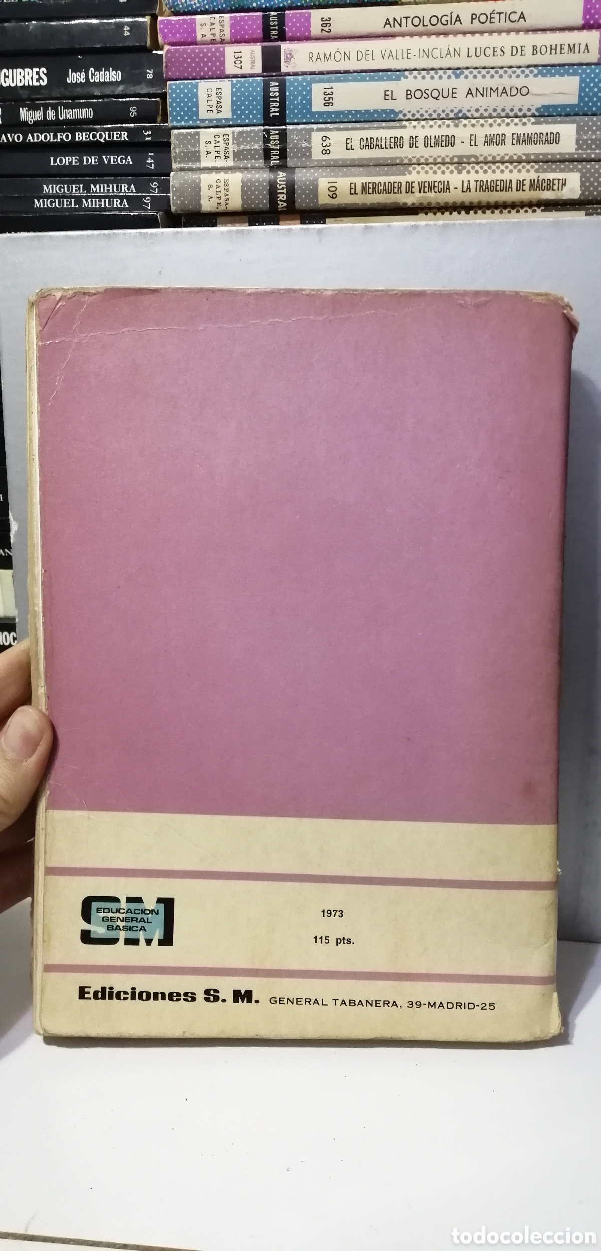 Libros de segunda mano: C&aacute;lculo 7 &deg; EGB Ediciones SM 1973 - Foto 4