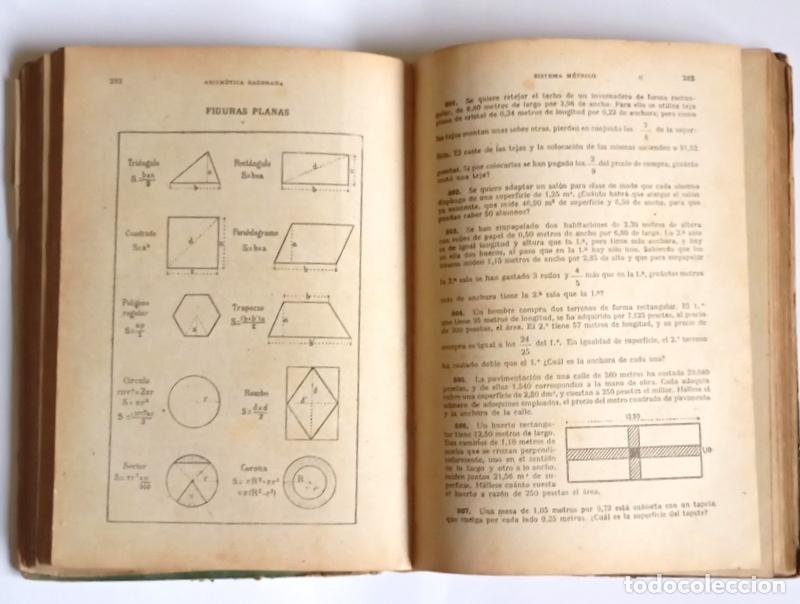 Libros de segunda mano: ARITMETICA RAZONADA - CURSO SUPERIOR - EDICIONES BRU&Ntilde;O. - Foto 5