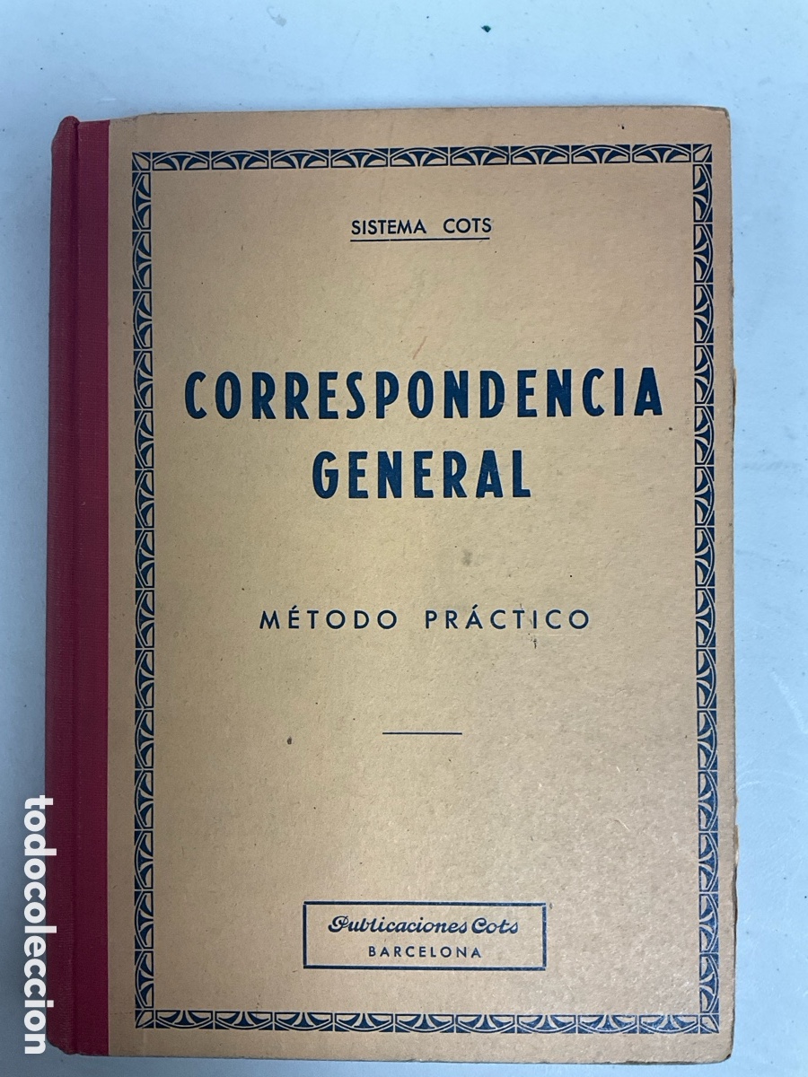 Libros de segunda mano: Correspondencia general, sistema Cots - Foto 1