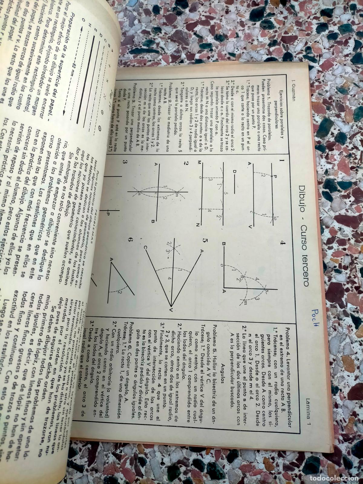 Libros de segunda mano: Programa de dibujo curso tercero J Guzman - Foto 3