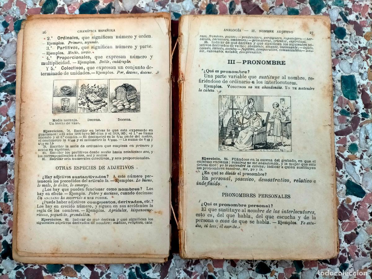 Libros de segunda mano: Gram&aacute;tica Paluzie libro infantil escolar antiguo - Foto 3