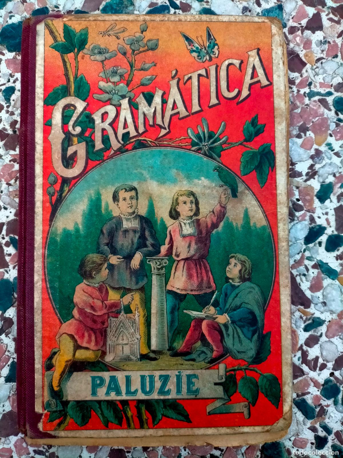 Libros de segunda mano: Gram&aacute;tica Paluzie libro infantil escolar antiguo - Foto 1
