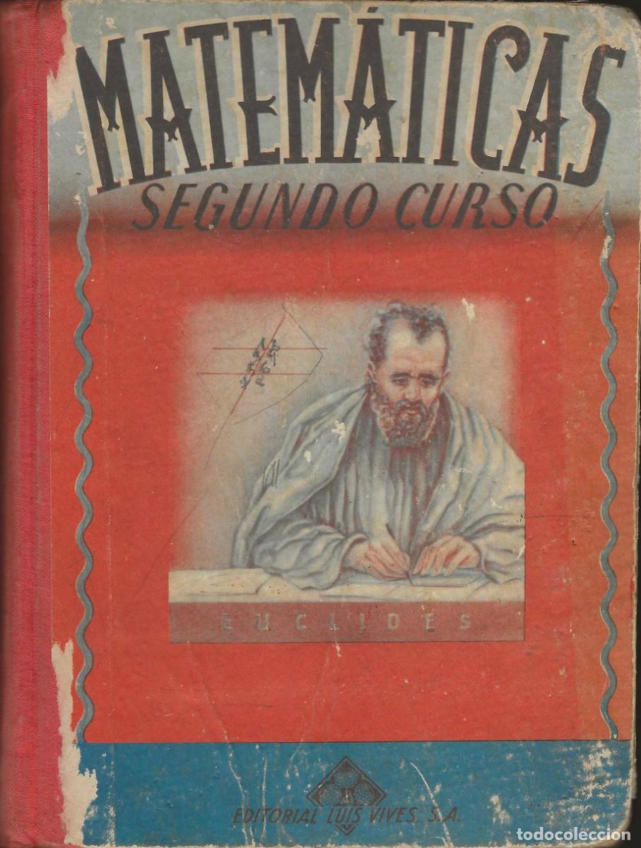 Libros de segunda mano: MATEM&Aacute;TICAS SEGUNDO CURSO. EDELVIVES 1939 ZARAGOZA - Foto 1